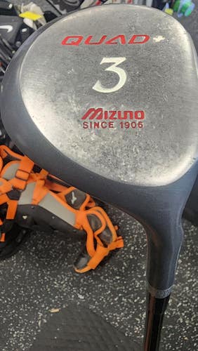 Used Mizuno Quad+ Mens Fairway Wood Rh 3 Wood 11849-s000025497
