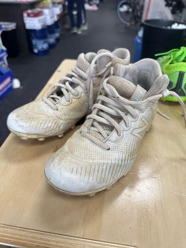 Used New Balance Lax Cleats Boys White Junior 03.5 11849-s000025783