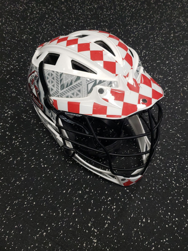 Used Cascade Cpvr Lacrosse Helmet White One Size 11849-s000028720