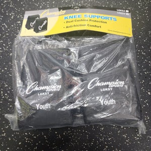 Used Champion Sports Knee Savers Bb Sb Catchers Knee Savers Black 11849-s000029076