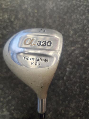 Used Alpha A320 5 Wood 5 Wood Regular Flex Steel Shaft Fairway Woods 11849-s000015975