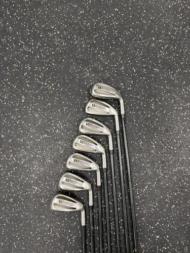 Used Warrior Tour 3.1 Custom 3i-pw Regular Flex Graphite Shaft Iron Sets 11849-s000015983