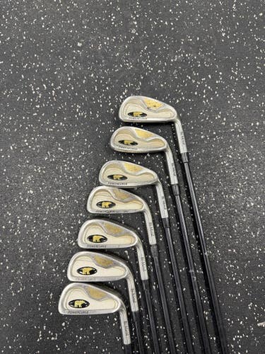 Used Golden Bear Powercurve 3i-9i Regular Flex Graphite Shaft Iron Sets 11849-s000019907