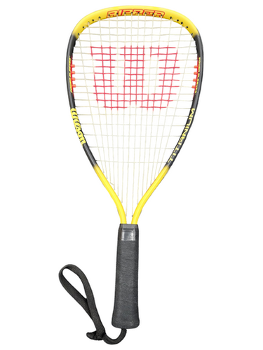 Used Wilson Titanium Ripper Adult Racquetball Racquet Black Unknown 11849-s000023022