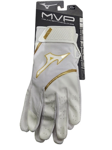 New Wgold Bb Gloves Mvp Xl 11849-mizmvpgolxl