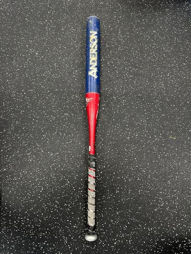 Used Anderson Rockrtech Bb Sb Fastpitch Bat 33" 11849-s000028151