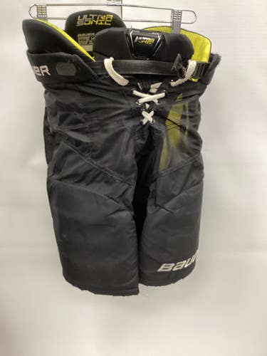 Used Bauer Supreme Ultra Sonic Youth Pant Black Lg 11851-s000028221