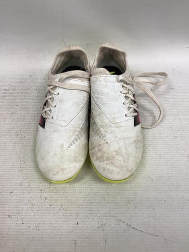 Used New Balance Furon Soccer Cleats White Junior 02 11851-s000037388