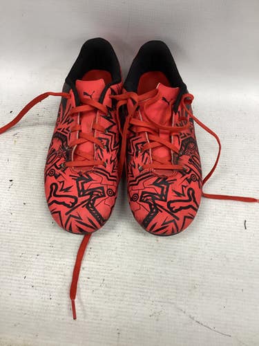 Used Puma Soccer Cleats Red Junior 04.5 11851-s000037472