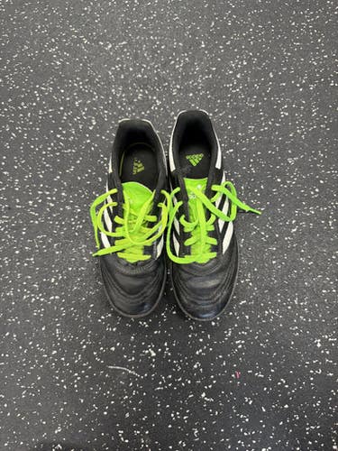 Used Adidas Soccer Indoor Shoes Black Junior 04 11849-s000030645