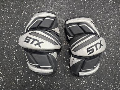 Stx Shadow Lacrosse Arm Pads Guards Black Lg 11849-s000033972