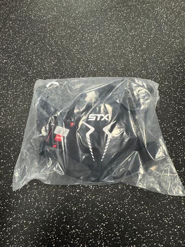 New Stx Stallion 75 Lacrosse Shoulder Pads Black Md 11849-s000034112