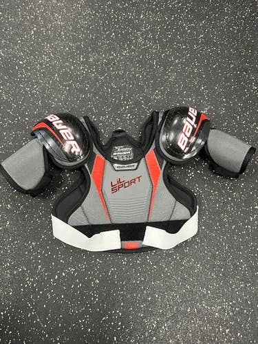 Used Bauer Lil Sport Youth Shoulder Pads Md 11849-s000036796