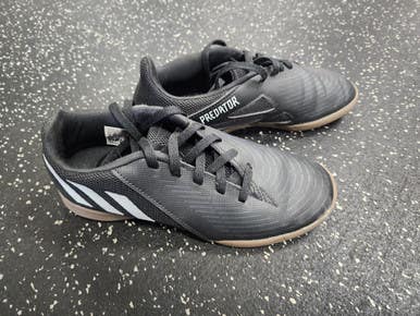 Used Adidas Soccer Indoor Shoes Black Junior 03 11849-s000032282