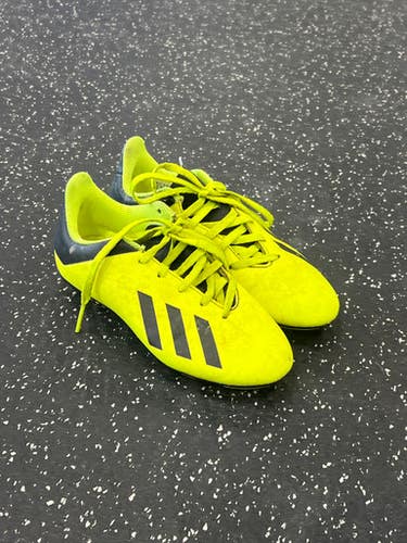 Used Adidas Soccer Cleats Yellow Junior 02 11849-s000036305