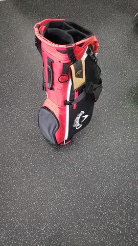 New Callaway Fairway Stand Bag Red Black 11849-35c194518744973