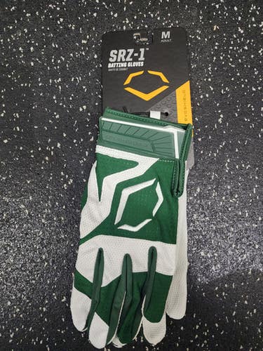 New Evoshield Srz 1 Batting Glove Bb Sb Batting Gloves Dark Greenmd 11849-eshwb5712002m
