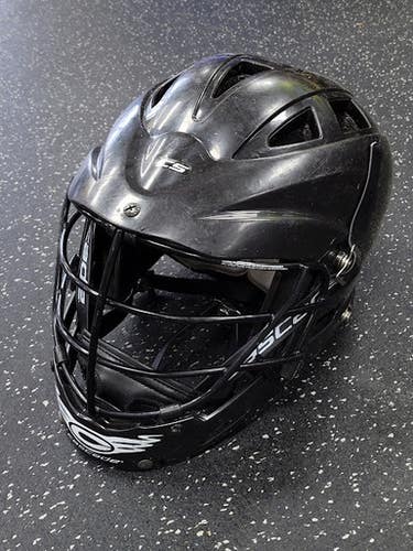 Used Cascade Cascade Cs Lacrosse Helmet Black One Size 11849-s000038058