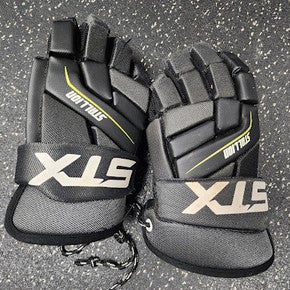 Used Stx 200 Lacrosse Gloves Mens Grey Md 11849-s000038067