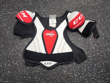 Used Ccm Ltp Capitals Youth Shoulder Pads Lg 11849-s000038169