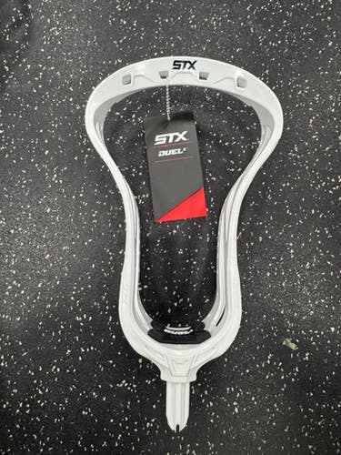 New Stx Duel Ii Mens Lacrosse Head White 11849-s000035026