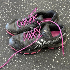 Used Asics Gel-blackheath 4 Lax Cleats Womens Black Senior 9 11849-s000035714