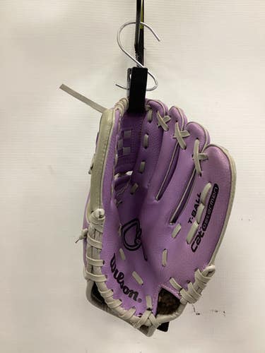 Used Wilson Cat Bb Sb Glove T-ball Purple 10" 11851-s000037692