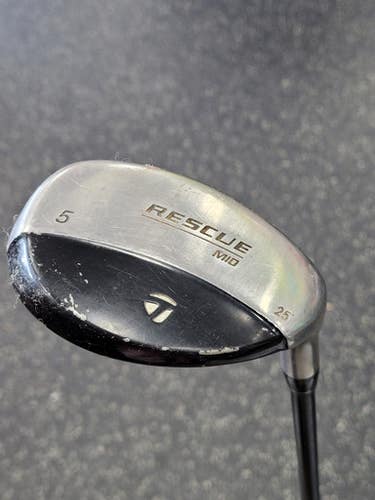 Used Taylormade Rescue Mid Mens Hybrid Club Rh 5 Hybrid 11849-s000038909
