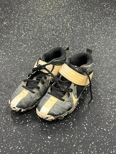 Used Nike Trout Fastflex Bb Sb Cleats Black Junior 03.5 11849-s000035582