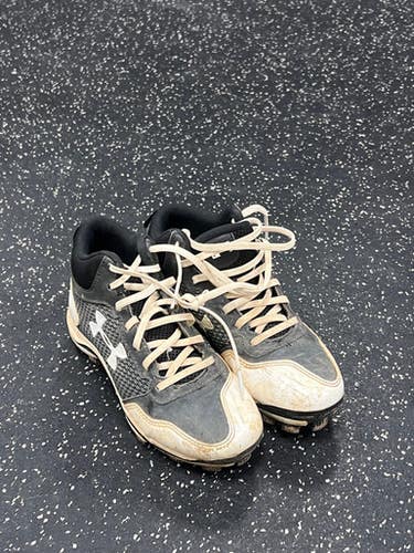 Used Under Armour Armour Bound Bb Sb Cleats Black Junior 02.5 11849-s000035531