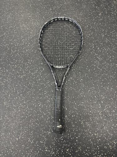 Used Prince Black Black 100 Adult Tennis Racquet Black 4 1 2" 11849-s000036541