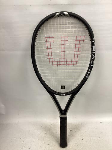 Used Wilson Triad 3.2 Adult Tennis Racquet Black Unknown 11851-s000039398