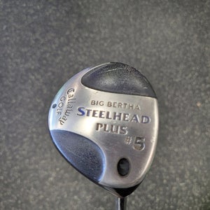 Used Callaway Steelhead Plus Big Bertha Mens Fairway Wood Rh 5 Wood 11849-s000039378