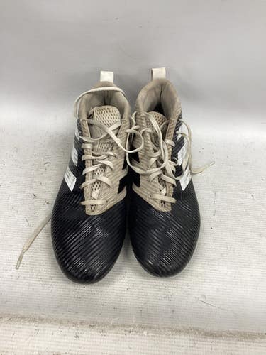 Used Adidas Lax Cleats Mens Black Senior 8.5 11851-s000039492