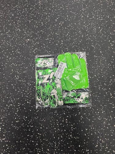 Used Tactixxs Soccer Goalie Gloves Green 5 11849-s000037828