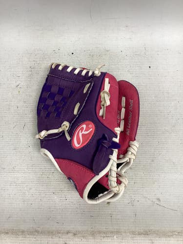 Used Rawlings Highlight Series Bb Sb Glove Rh Throw Pink 10" 11851-s000038225