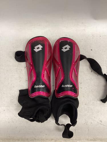 Used Lotto Soccer Shin Guards Youth Pink Lg 11851-s000038323