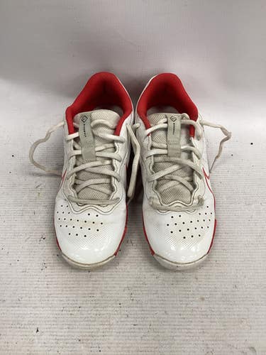Used Nike Diamond Bb Sb Cleats White Junior 04 11851-s000038285
