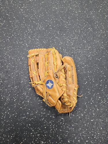 Used Spalding Tfm-100 Bb Sb Glove Rh Throw Brown 11" 11849-s000039666
