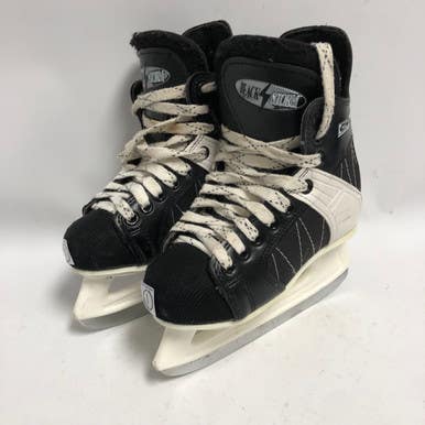 Used Ccm Black Storm Junior 01 Ice Hockey Skates 11855-s000149079