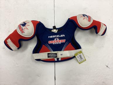 Used Hespeler Gretzky Basix Md Hockey Shoulder Pads 11855-s000157481