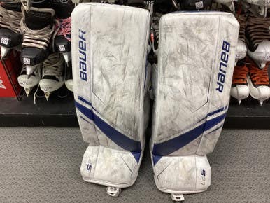 Used Bauer S27 Lg Goalie Leg Pads 11855-s000158788