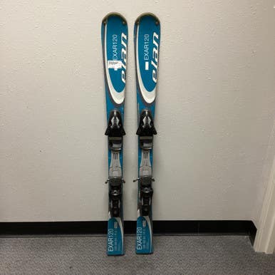 Used Elan Exar 120 120 Cm Boys' Downhill Ski Combo 11855-s000159145