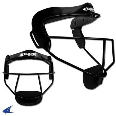 New The Grill Fielders Mask Black Yth 11855-chpcm01ybk