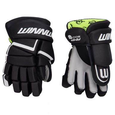 Winwell Amp500 Hockey Gloves Blk 8" 11855-wllhg1705-bl-8