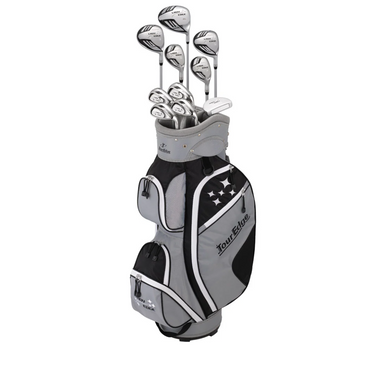New Lady Edge Bk Wh 11pc Rh Golf Set 11855-teglwsrgl11bb