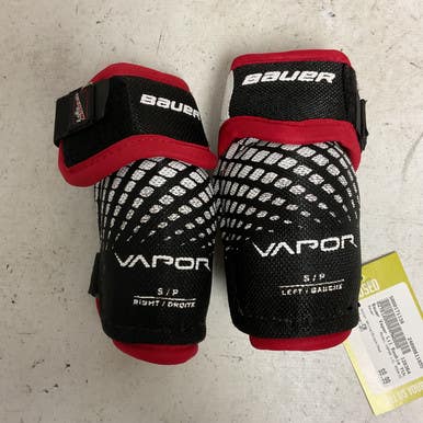 Used Bauer Vapor Lil Rookie Sm Hockey Elbow Pads 11855-s000171138
