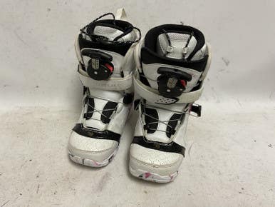 Used Northwave Grace Girls Snowboard Boots Pink And White Junior 05 11855-s000172473