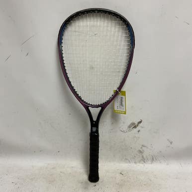 Used Wilson Sledge Hammer 3.8 Adult Tennis Racquet Black 4 5 8" 11855-s000172730