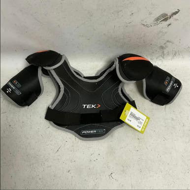 Used Powertek V1.0 Youth Shoulder Pads Md 11855-s000172931